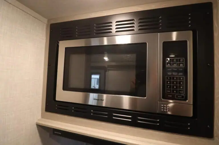 Built-in stainless steel microwave oven